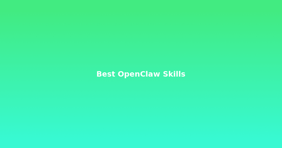 Best OpenClaw Skills That Actually Save Time in 2026 (Tested & Ranked)