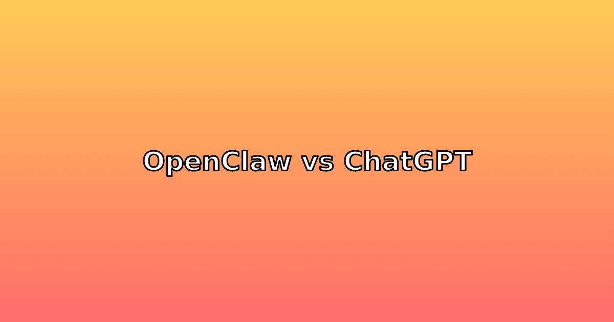 OpenClaw vs ChatGPT Custom GPTs: When You Need an Agent, Not a Chatbot