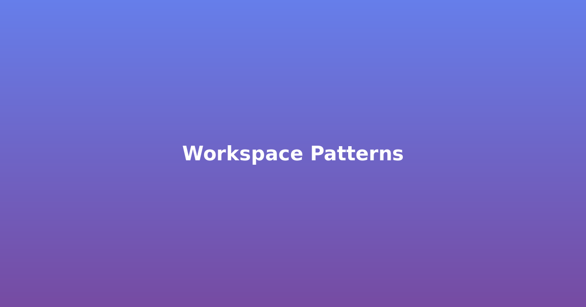 Workplace Pattern 5 Workspace Patterns That Separate Beginners From Power Users | ClawAgora